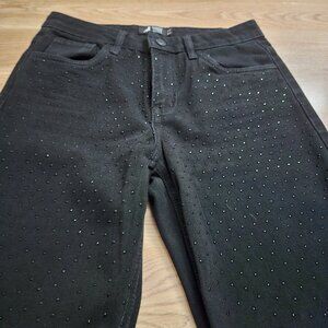 Cuidado con el Perro embellished black jeans